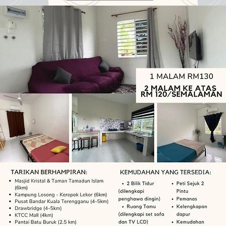 Inap Desa Homestay Batu Buruk Куала-Тренгану Экстерьер фото